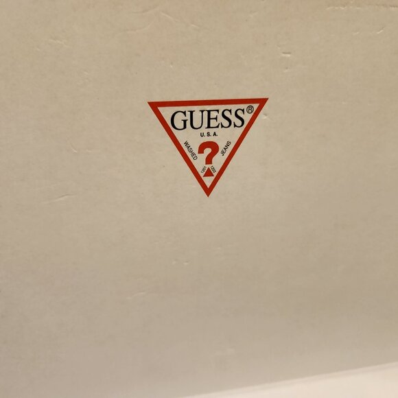 Guess "Setona" Black Embellished Platform Sandals. NIB. Size 9.5 - Picture 10 of 11